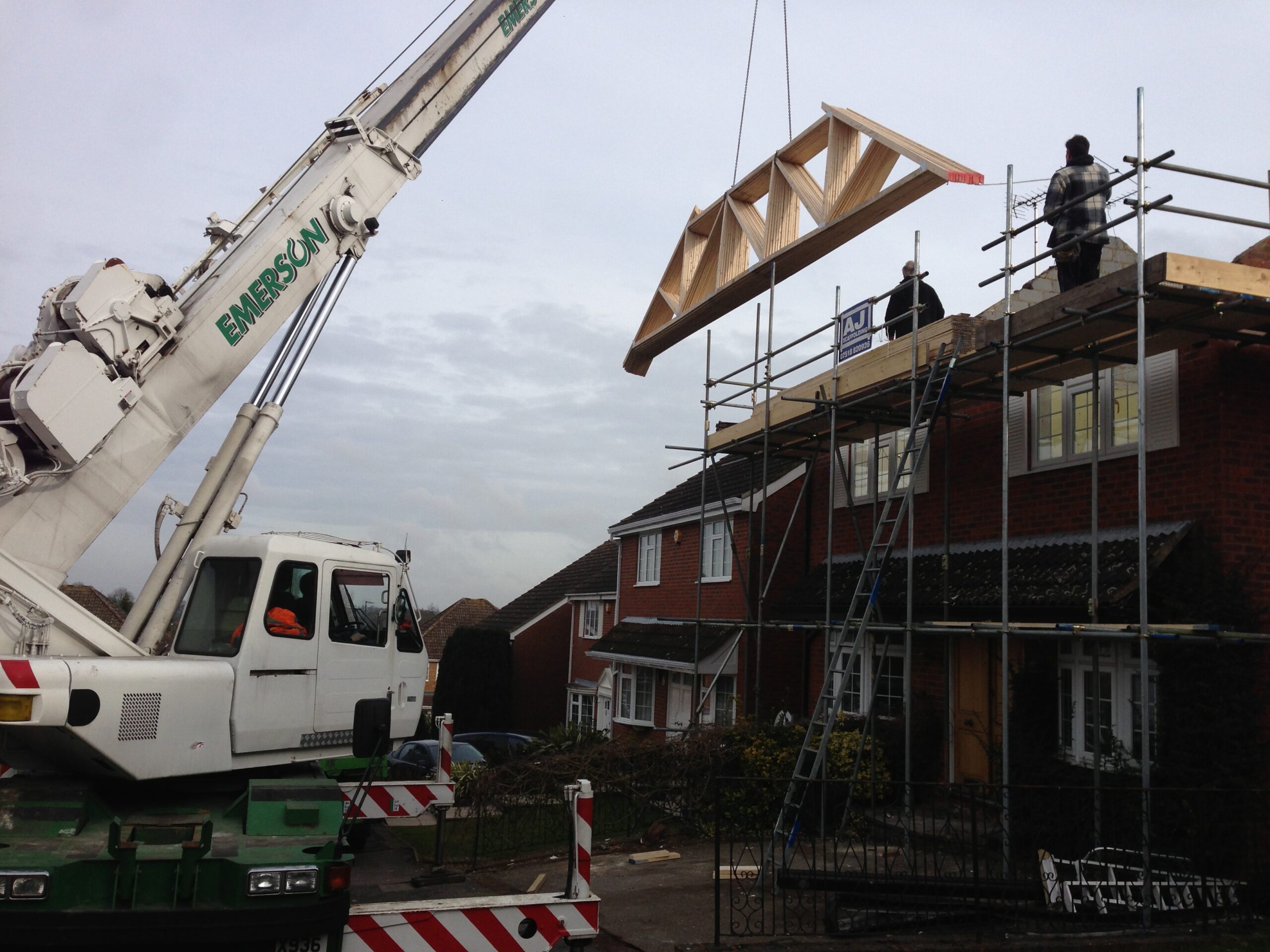 loft conversion with Truss roof